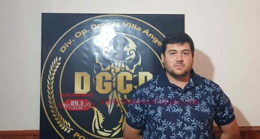 OFICIAL PRINCIPAL ERIC ADRI&Aacute;N VALLEJOS NUEVO JEFE DE LA DIVISI&Oacute;N DE OPERACIONES DROGAS VILLA &Aacute;NGELA | &ldquo;seguir trabajando de la misma forma, tratando de dar resultados que benefician&hellip;a la comunidad&rdquo;