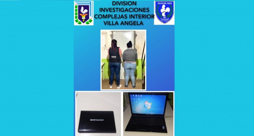 Villa &Aacute;ngela: DETIENEN A UNA JOVEN QUE COMPR&Oacute; UNA NOTEBOOK ROBADA Y DEVUELVEN EL ARTEFACTO A LA DAMNIFICADA