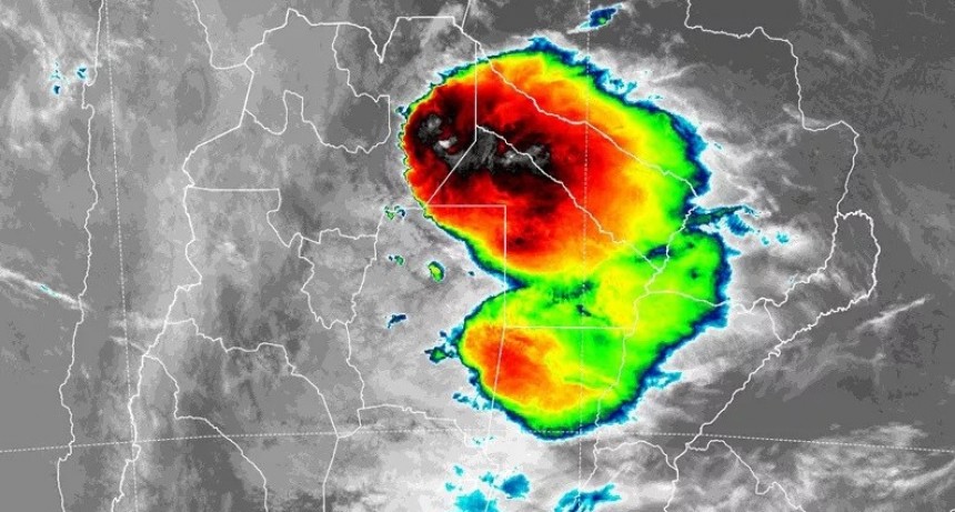 Rigen avisos a corto plazo para la provincia por tormentas fuertes con lluvias intensas