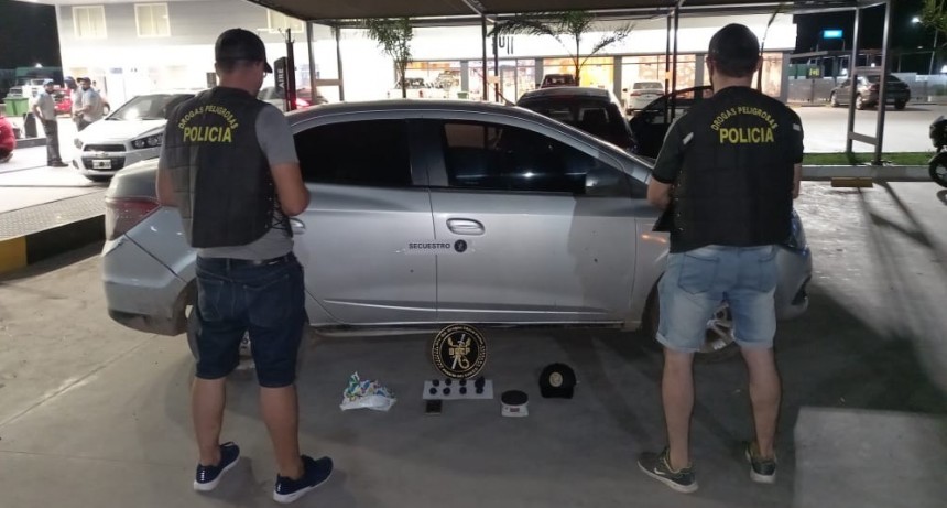 Machagai: FUE A VENDER MARIHUANA EN SU AUTO Y LO ATRAPARON