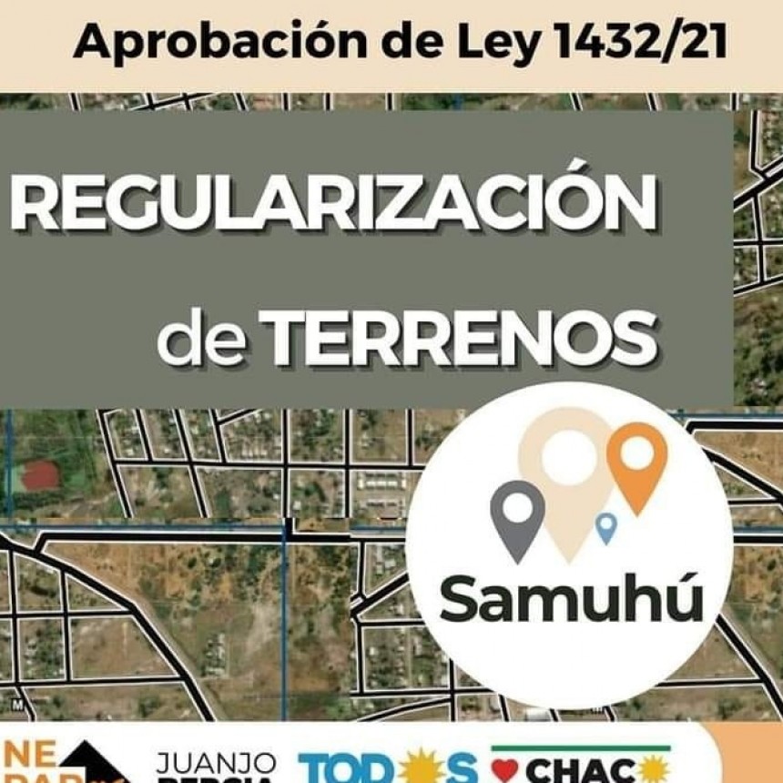 En la Sesi&oacute;n 18 de la Legislatura: APROBARON LA LEY DE EXPROPIACI&Oacute;N DE INMUEBLES EN LA LOCALIDAD DE SAMUH&Uacute; 