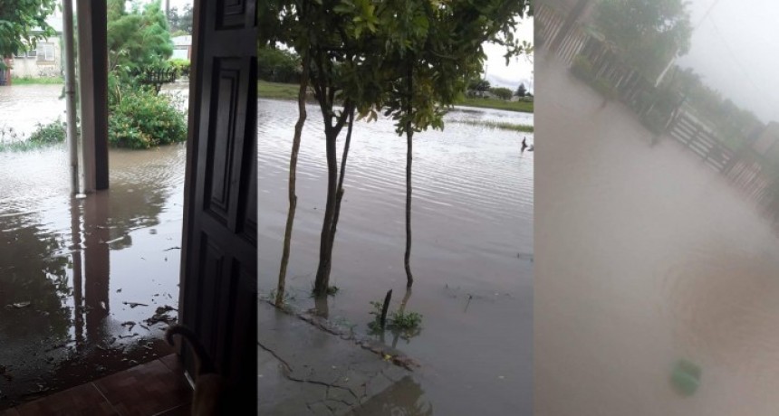 El sudoeste, el m&aacute;s afectado por las lluvias: registr&oacute; 75 mil&iacute;metros y Resistencia, 26
