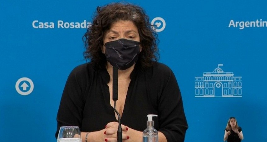 Vizzotti: "LA INFORMACI&Oacute;N DIFUNDIDA SOBRE EL CRUCERO HAMBURG ES FALSA" 