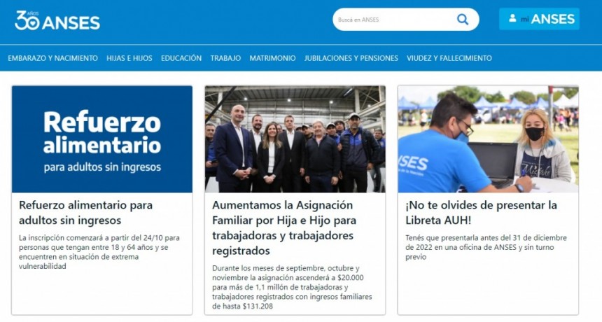 Anses: &uacute;ltimos d&iacute;as para anotarse al Refuerzo Alimentario