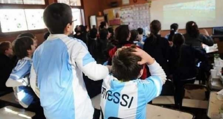 Estudiantes de Chaco podr&aacute;n ver los partidos de la Selecci&oacute;n en las escuelas