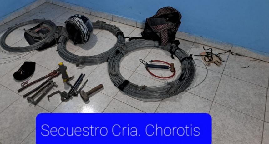 CHOROTIS: Robaron a la estaci&oacute;n de ferrocarril y fueron aprehendidos