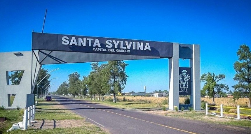 SANTA SYLVINA: EL GOBIERNO AVANZA EN OBRAS AL AIRE LIBRE PARA LA COMUNIDAD