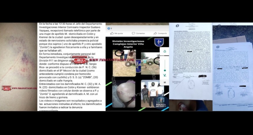 Villa &Aacute;ngela: UNA FAMILA PIDE JUSTICIA POR UN VECINO QUE NO LOS DEJA VIVR EN PAZ | &ldquo;los chicos no quieren venir a la casa, saben que ellos est&aacute;n esperando&rdquo;