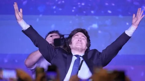 Javier Milei es el nuevo presidente de la Argentina