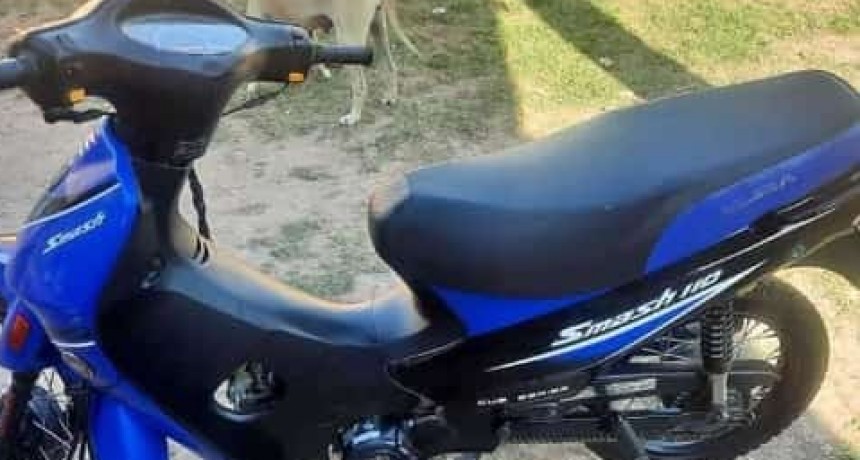 Villa &Aacute;ngela: ESCONDIERON SU MOTO EN UNA LADRILLER&Iacute;A
