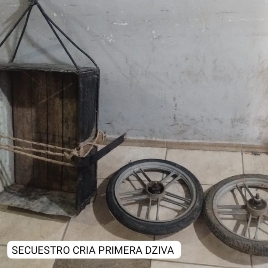 Villa &Aacute;ngela: DEL FRENTE DE SU CASA LE SUSTRAJERON SU CARRITO