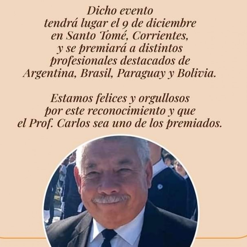 Orgullo Villangelense: EL PROFESOR DE DANZAS CARLOS LEDESMA EST&Aacute; NOMINADO A LOS PREMIOS &ldquo;ESTRELLA DEL MERCOSUR&rdquo;