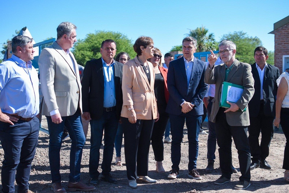 Samuhú, 113º Aniversario: EL GOBERNADOR ZDERO HOY PUSO  EN FUNCIONAMIENTO LA PLANTA POTABILIZADORA DE AGUA 