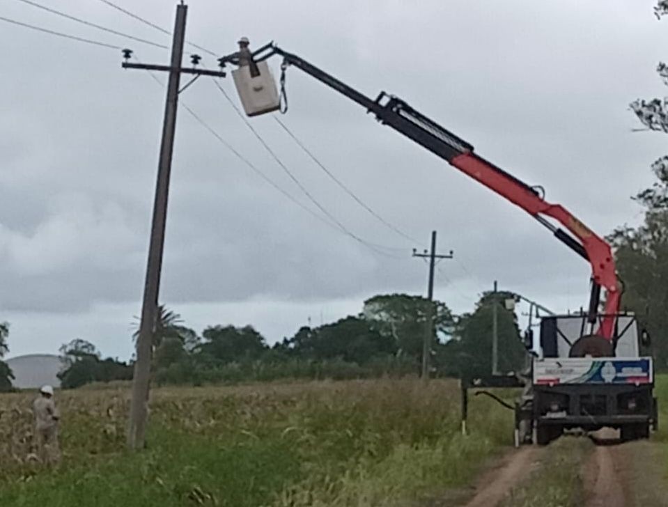 SAN BERNARDO: TRABAJOS DE SECHEEP PARA MEJORAR EL SUMINISTRO ELÉCTRICO EN LA LOCALIDAD