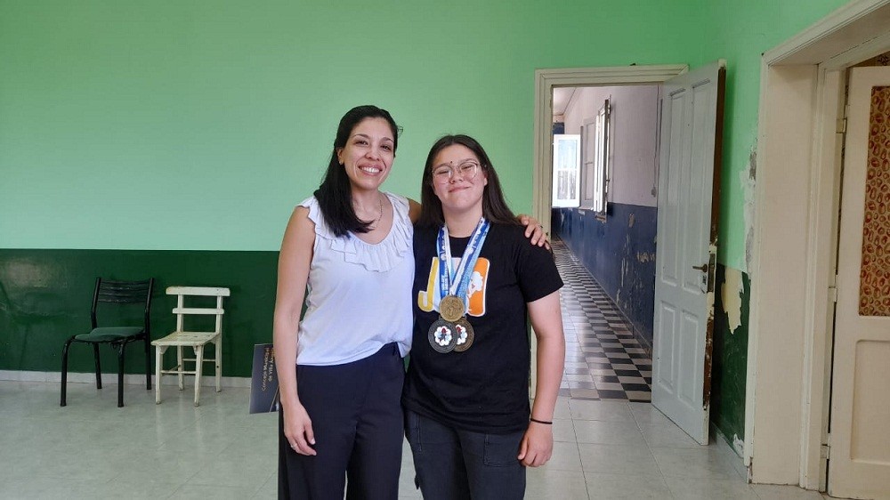 Villa Ángela: LA JUDOCA, ADRIANA DELGADO FUE CONVOCADA POR LA SELECCIÓN ARGENTINA PARA PARTICIPAR DE LOS JUEGOS ESCOLARES EN COLOMBIA