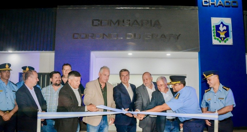 Du Graty: EL GOBERNADOR ZDERO INAUGUR&Oacute; LA FARMACIA SOCIAL DEL INSSSEP, LA COMISAR&Iacute;A LOCAL Y EL CORRAL&Oacute;N MUNICIPAL