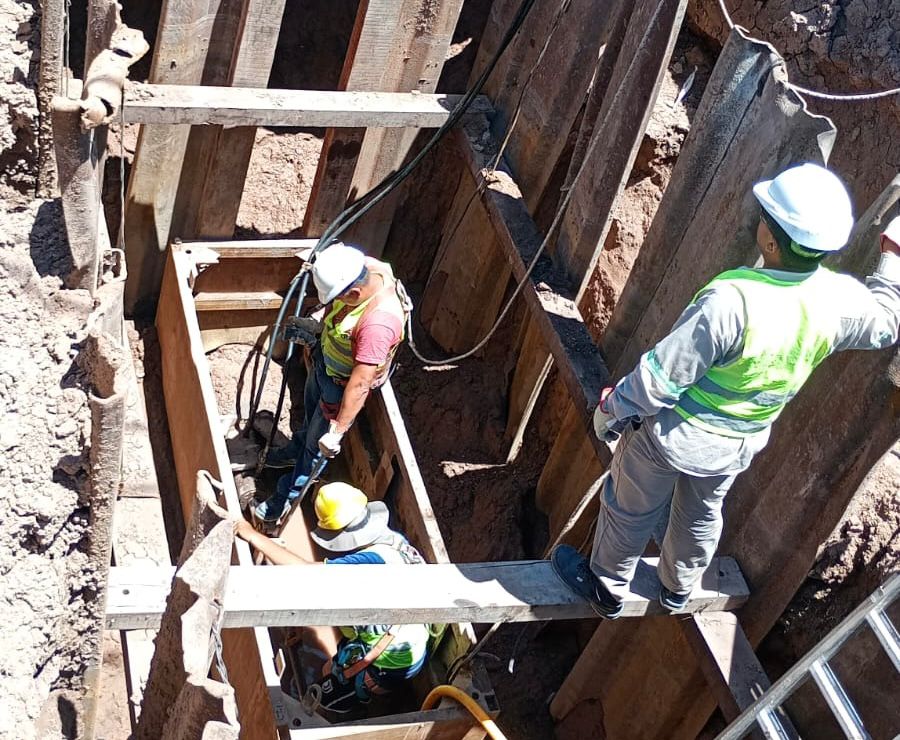 VILLA &Aacute;NGELA: SAMEEP AVANZA CON M&Uacute;LTIPLES OBRAS