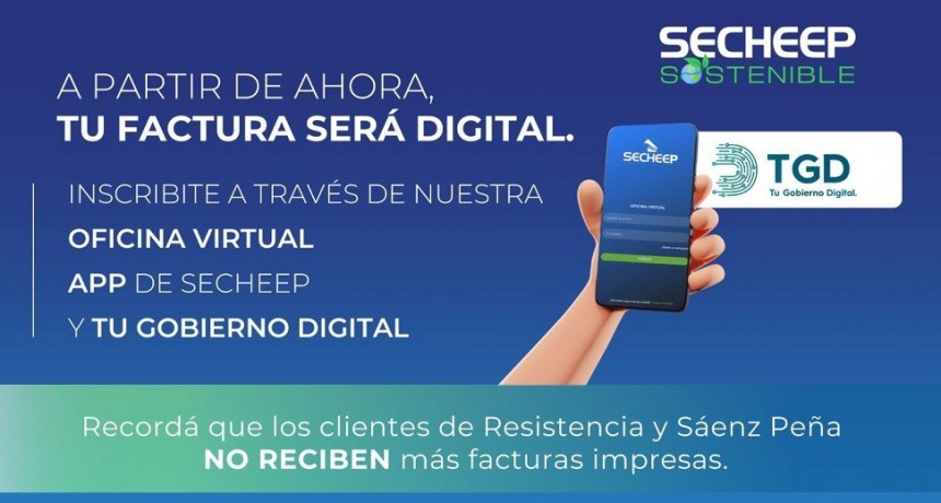 SECHEEP AVANZA CON LA IMPLEMENTACI&Oacute;N DE LA FACTURA DIGITAL EN TODA LA PROVINCIA