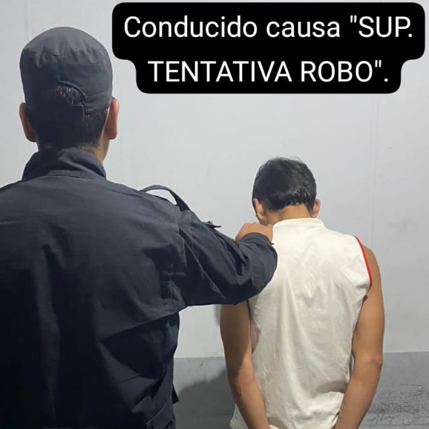 UN HOMBRE DEMORADO POR TENTATIVA DE ROBO A UNA VIVIENDA