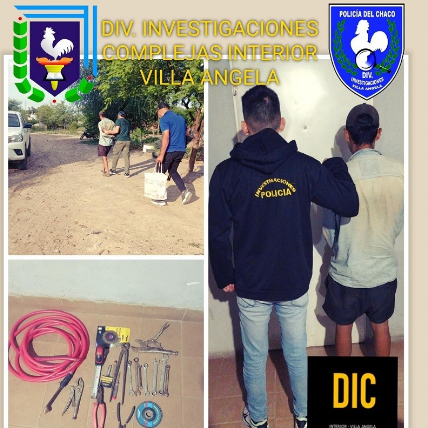 Villa &Aacute;ngela: PERSONAL DE INVESTIGACIONES EN CONJUNTO CON 911 RECUPERARON VARIOS ELEMENTOS SUSTRAIDOS 