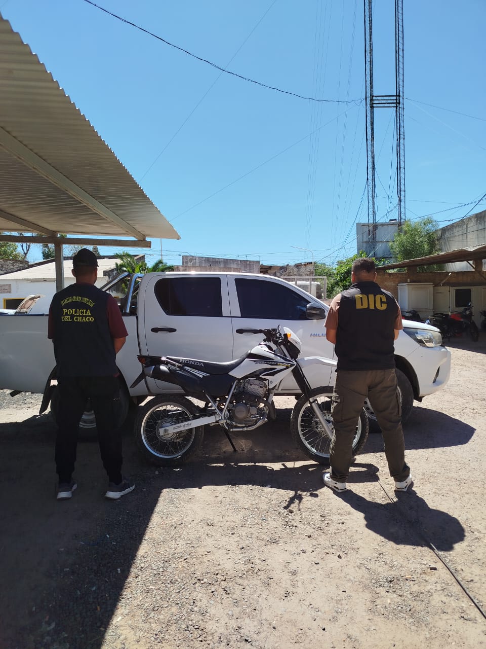 VILLA ÁNGELA: INVESTIGACIONES RECUPERA MOTOCICLETA ROBADA EN LA PROVINCIA DE CÓRDOBA