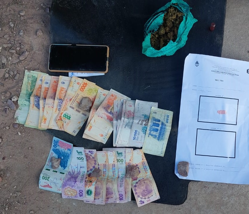 SANTA SYLVINA: DAN CON UN HOMBRE QUE TRANSPORTABA MARIHUANA