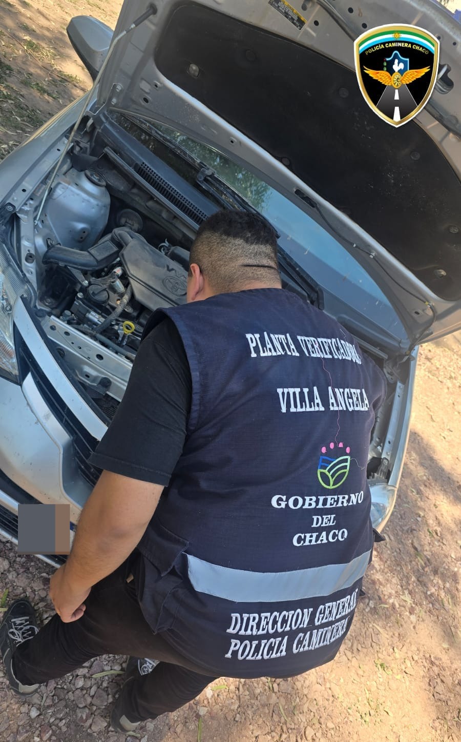 VILLA ÁNGELA: SECUESTRAN UN AUTOMÓVIL CON PEDIDO DE CAPTURA Y DOCUMENTACIÓN APÓCRIFA