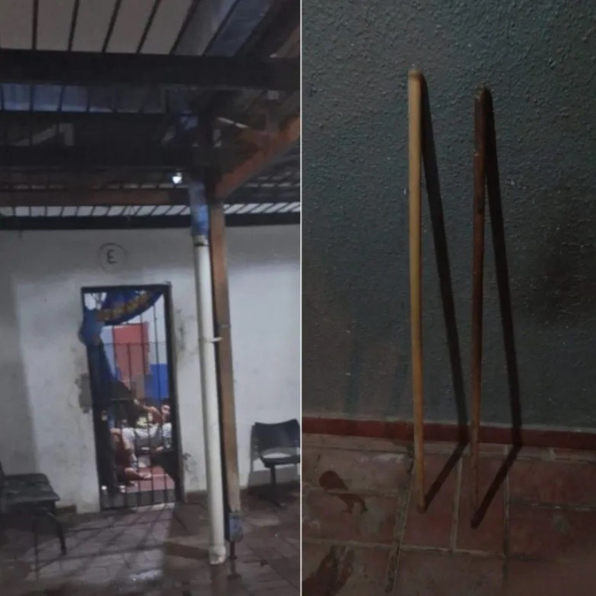 Pelea entre presos en una comisaría: intentaron abrir las celdas y agredieron a un guardia