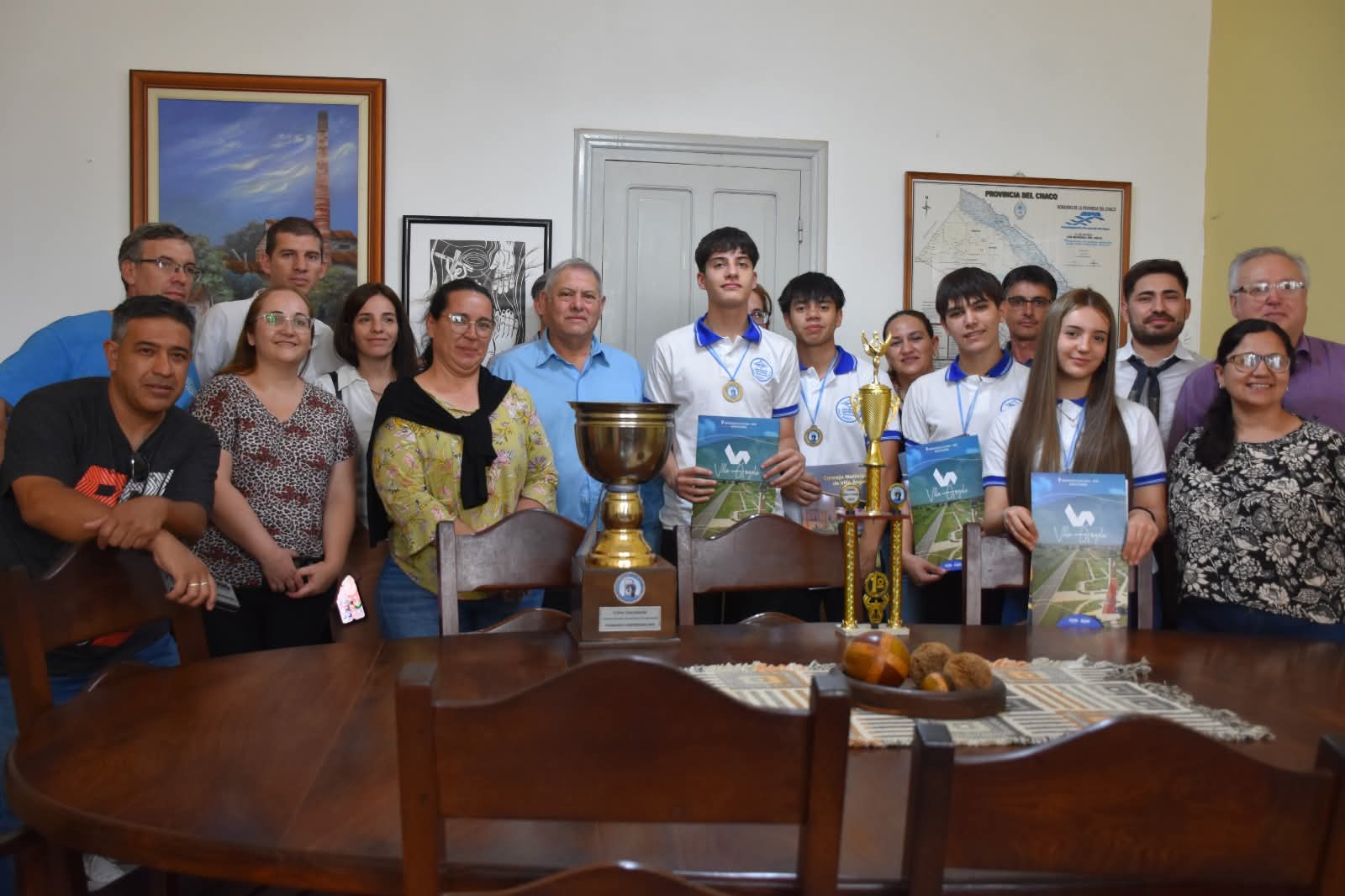 ALUMNOS DE LA UEGP N° 29 DE VILLA ÁNGELA OBTUVIERON EL 1° PREMIO DEL NACIONAL EN EL CERTAMEN 