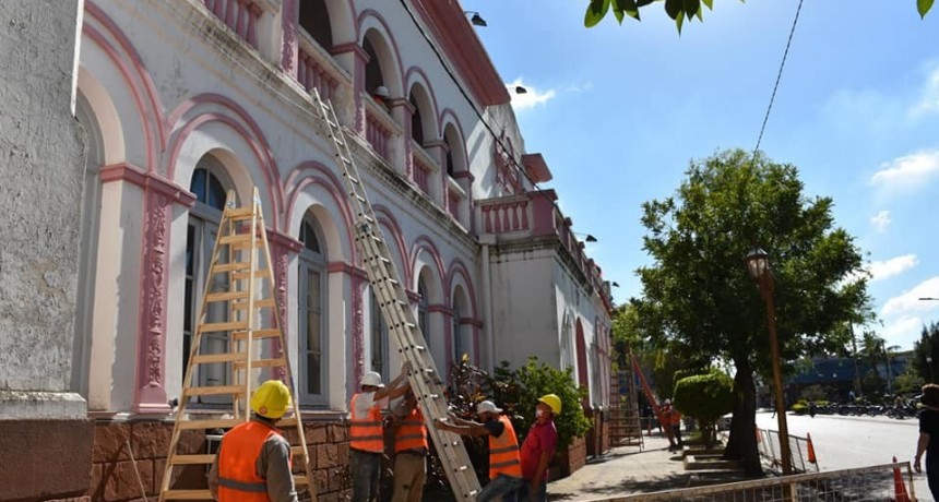 Villa &Aacute;ngela: EL INTENDENTE PAPP INFORM&Oacute; ACERCA DE LAS MEJORAS EN EL EDIFICIO MUNICIPAL Y LOS ACCESOS