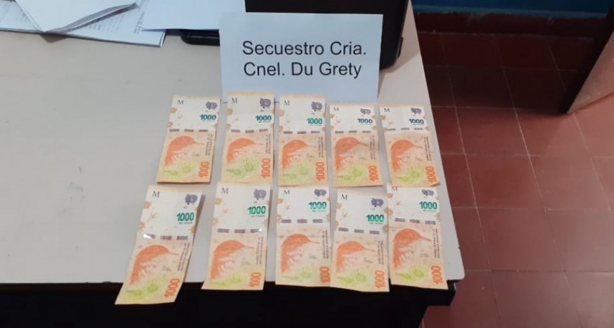 Coronel Du Graty: LE ROBARON LA JUBILACI&Oacute;N Y EL AGUINALDO, EL PERSONAL POLICIAL LOGR&Oacute; RECUPERAR LA TOTALIDAD DEL DINERO