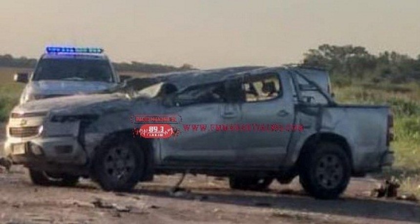 Ruta Provincial N&ordm;13: VOLC&Oacute; UN VEH&Iacute;CULO Y UNO DE SUS OCUPANTES FALLECI&Oacute;