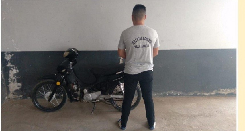 Villa &Aacute;ngela: LOGRAN RECUPERAR UNA MOTOCICLETA QUE FUE SUSTRA&Iacute;DA DEL ESTACIONAMIENTO DE UN LOCAL BAILABLE