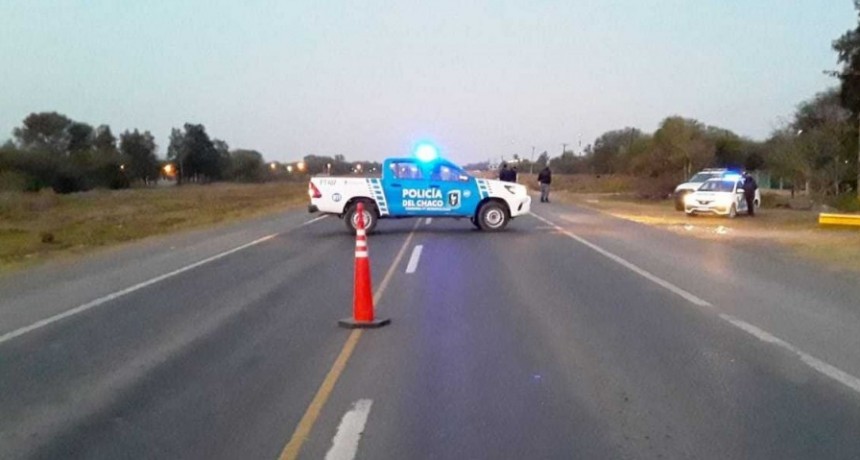 Villa &Aacute;ngela: ACCIDENTE FATAL | PRODUCTO DEL ACCIDENTE FALLECI&Oacute; UNA PERSONA DE 32 A&Ntilde;OS Y UN MENOR DE 13 FUE TRASLADADO A RESISTENCIA