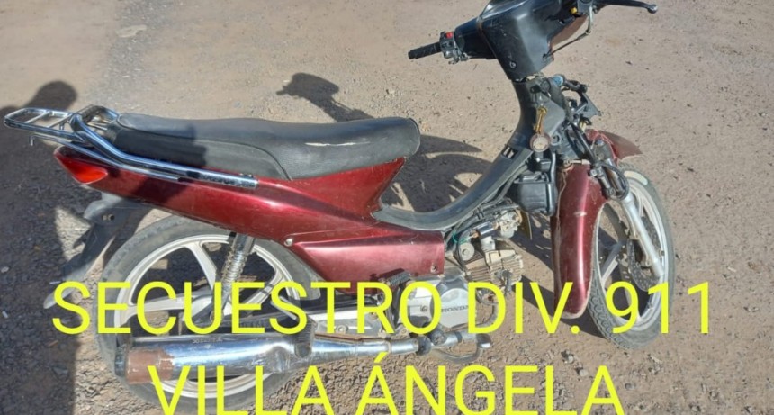 Villa &Aacute;ngela:  CIRCULABA EN MOTO CON PEDIDO DE SECUESTRO Y SE DA A LA FUGA