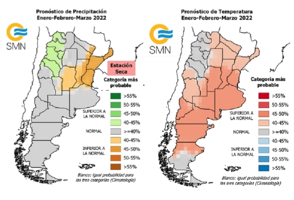 PRONOSTICAN LLUVIAS POR DEBAJO DE LO NORMAL PARA EL LITORAL