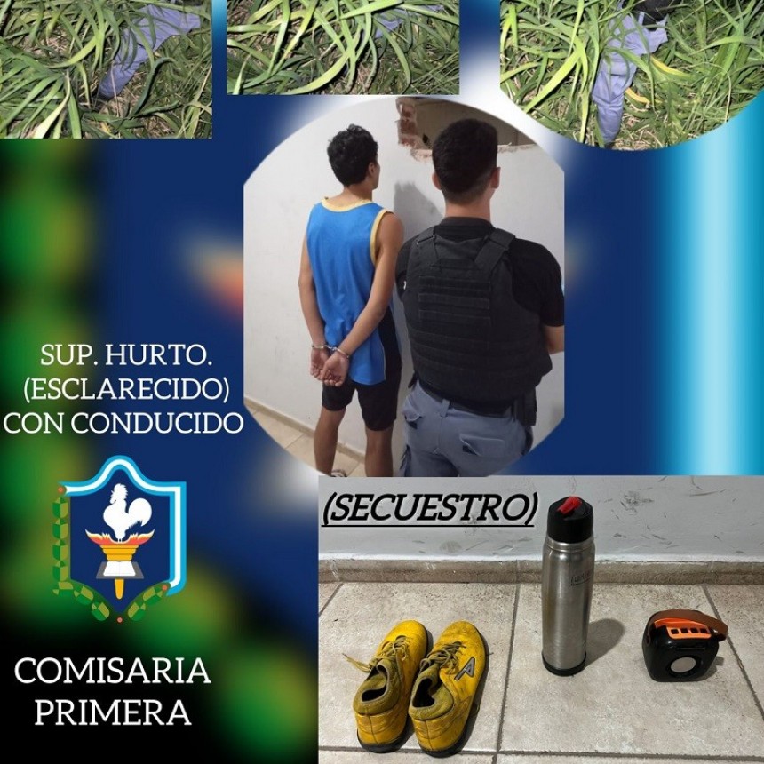 Villa &Aacute;ngela: UNA MUJER DENUNCI&Oacute; A SU HIJO POR LA SUSTRACCI&Oacute;N DE OBJETOS DE SU VIVIENDA