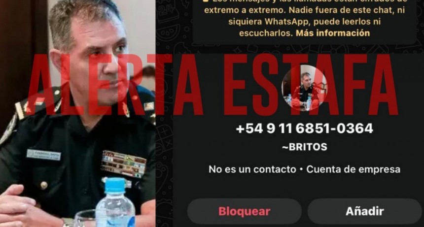 Investigaciones ALERTA ESTAFAS: FALSO POLIC&Iacute;A FEDERAL INTENTA ESTAFAR POR WHATSAPP