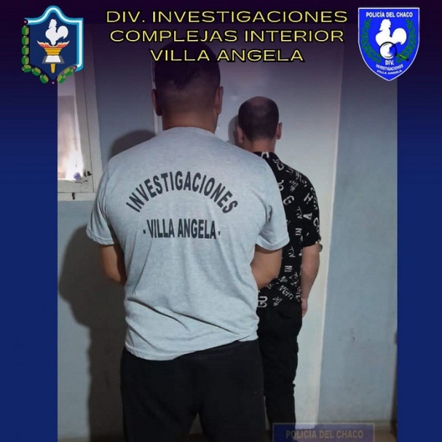 Villa &Aacute;ngela: DETIENEN A UN CIUDADANO DENUNCIADO POR VIOLENCIA DE GENERO