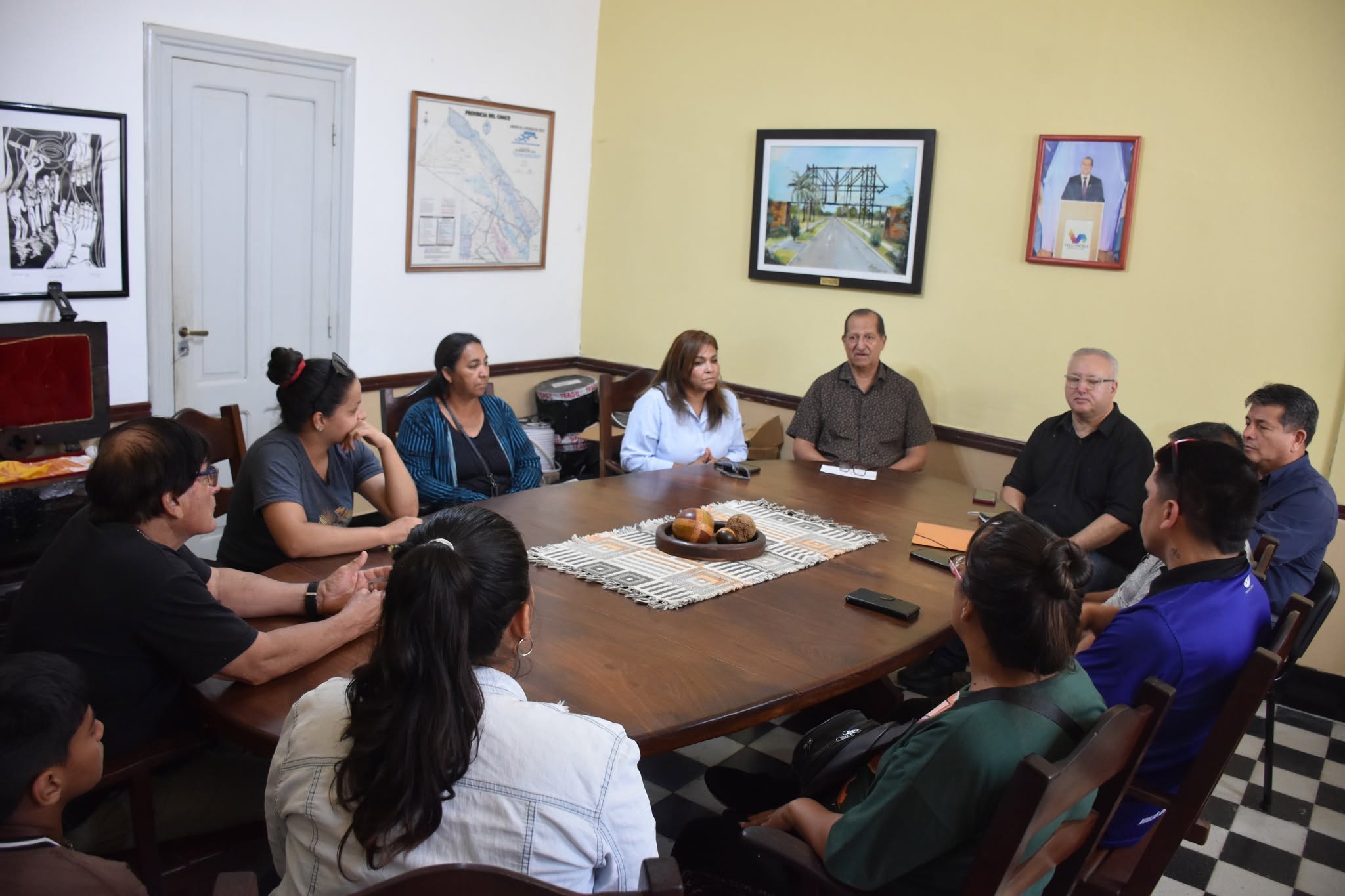 PAPP RECIBIÓ A VECINOS Y EXPRESÓ QUE COLABORARÁ CON LOS VECINOS PARA LA EXTENSIÓN DE LA RED DE AGUA POTABLE