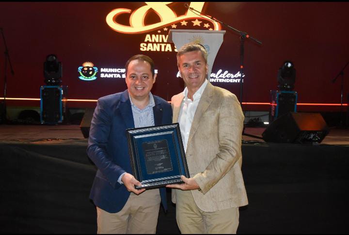 EL GOBERNADOR ZDERO ACOMPAÑÓ EL 81° ANIVERSARIO DE SANTA SYLVINA Y DESTACÓ EL CRECIMIENTO DE LA CIUDAD