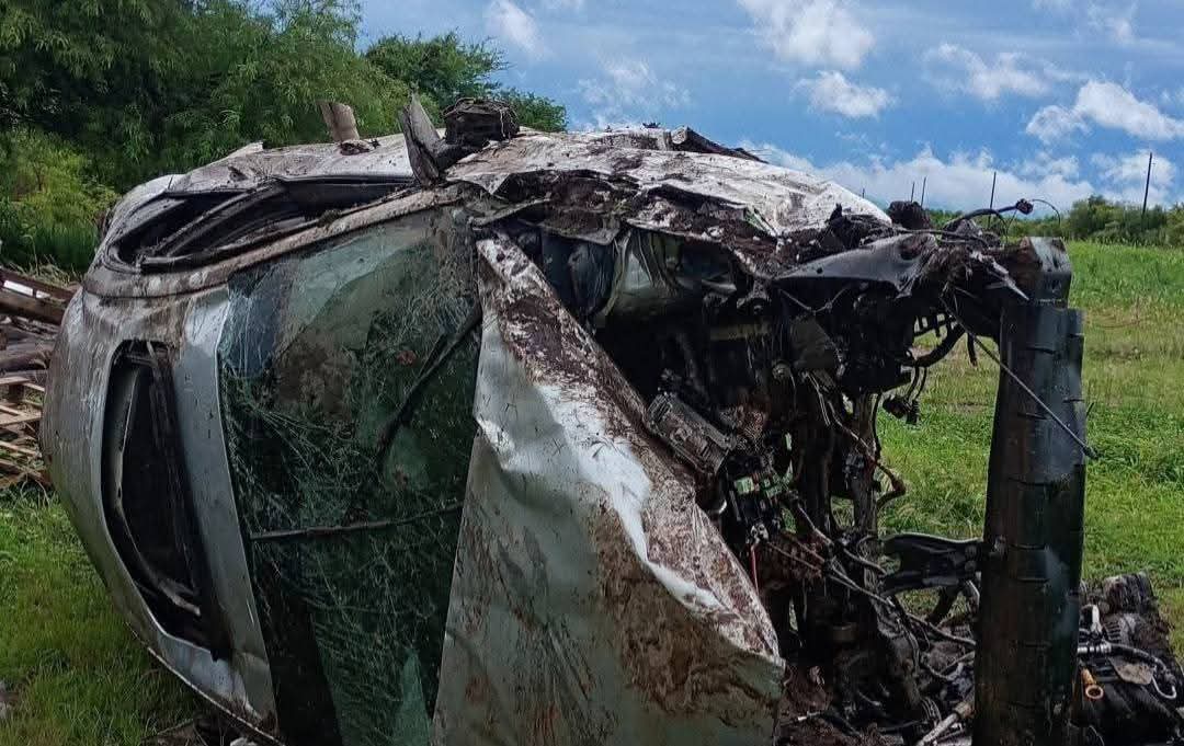 CNEL. DUGRATY: UN AUTOMÓVIL VOLCÓ, Y TRES VILLANGELENSES RESULTARON LESIONADOS